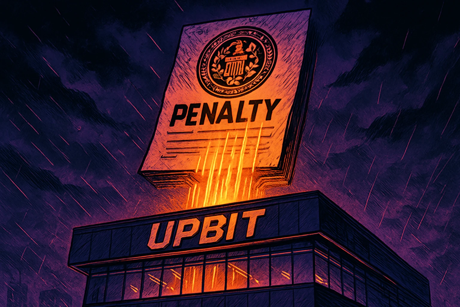 Dunamu บริษัทแม่ของ Upbit ถูกปรับเป็นเงิน 35.2 พันล้านวอน ซึ่งถือเป็นค่าปรับที่แพงที่สุดในประวัติศาสตร์ของสกุลเงินดิจิทัลของเกาหลี