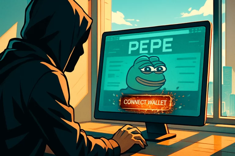 เว็บไซต์อย่างเป็นทางการของสกุลเงิน meme Pepe the Frog $PEPE ถูกแฮ็ก! โค้ดอันตราย 